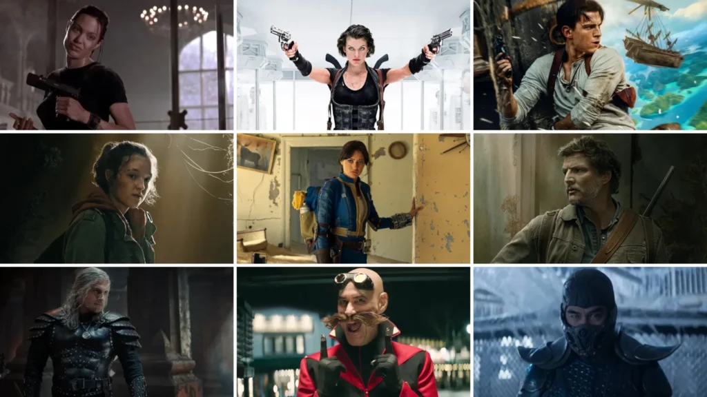 Movie and TV Video Game Castings