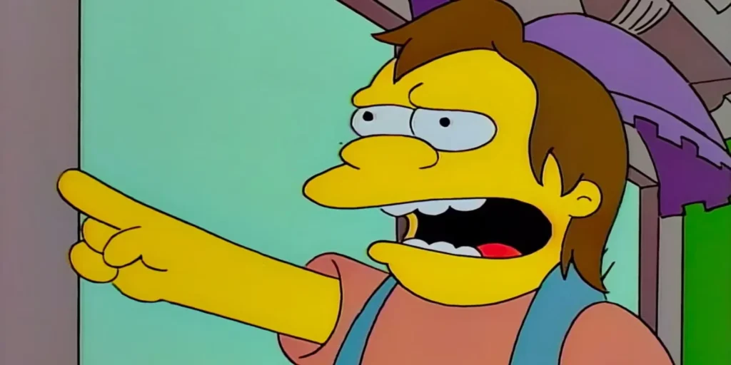 Characters beginning with N - Nelson Muntz