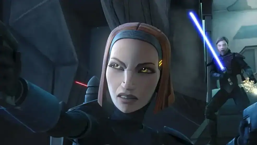 Bo-Katan Kryze with Obi-Wan Kenobi - Female Star Wars Characters