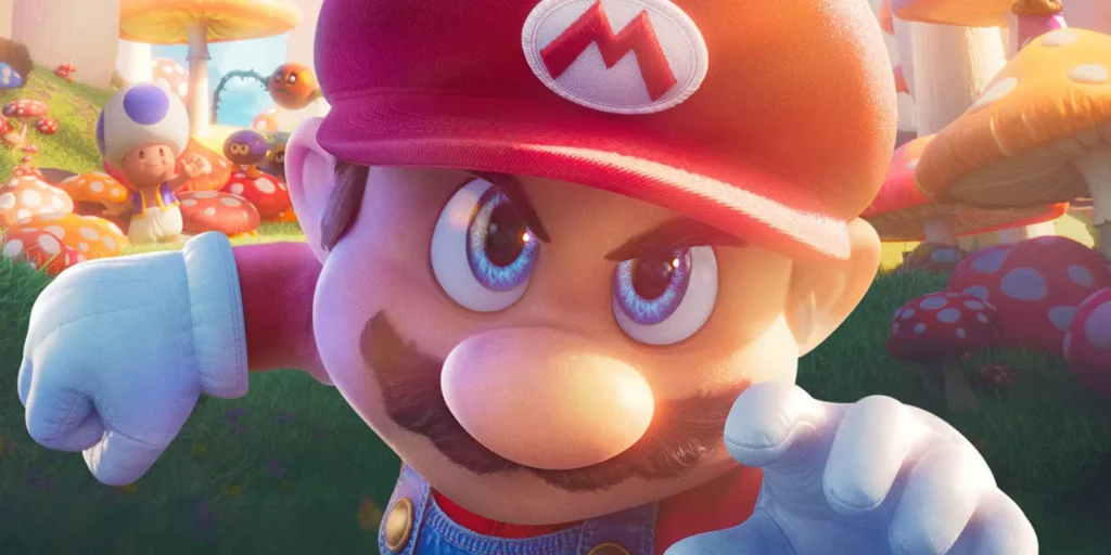 Mario in The Super Mario Bros. Movie