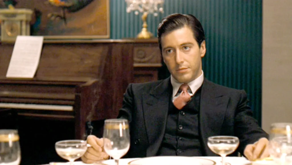 Al Pacino as Michael Corleone in The Godfather